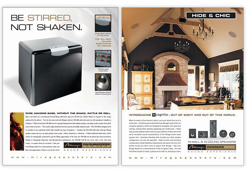 Mirage Speakers